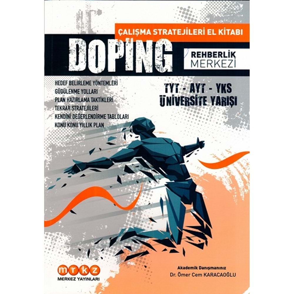 Merkez Yayınları Rehberlik Doping Çalışma Stratejileri El Kitabı