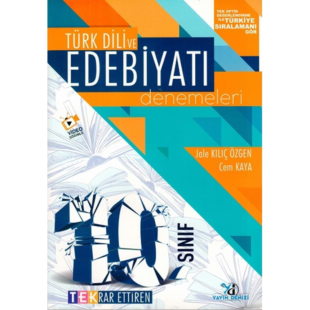 Yayın Denizi 10.Sınf Türk Dili ve Edebiyatı Deneme