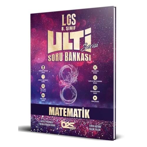 Bes Yayınları 8. Sınıf LGS Matematik Ulti Serisi Soru Bankası