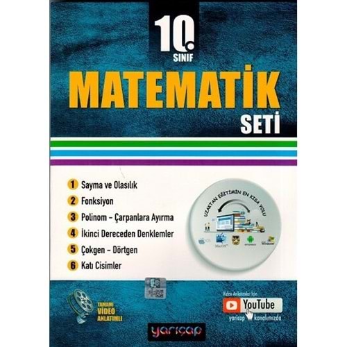 Yarı Çap Yayınları 10. Sınıf Matematik Seti