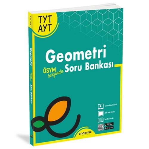 Endemik Yayınları Tyt Ayt Geometri Soru Bankası 2024