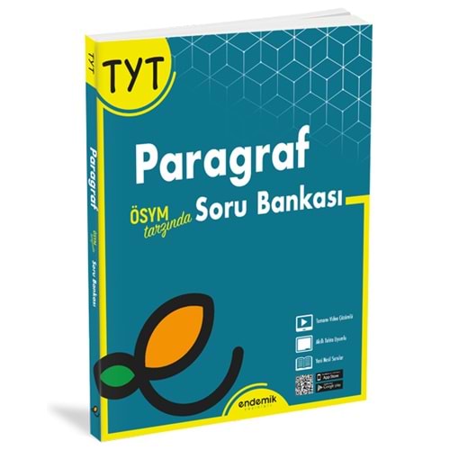 Endemik Yayınları Tyt Paragraf Soru Bankası