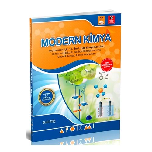 Apotemi Yayınları AYT Modern Kimya Hazırlık Konu Özetli Soru Bankası