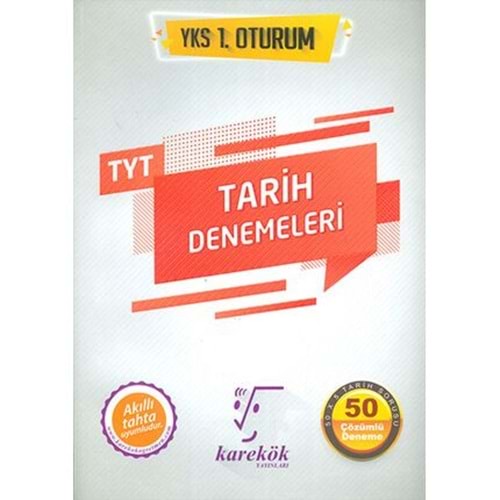 Karekök Yayınları TYT Tarih 50 Çözümlü Deneme