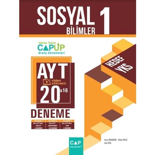 Çap Yayınları AYT Sosyal Bilimler 1 Up 30 x 20 Deneme
