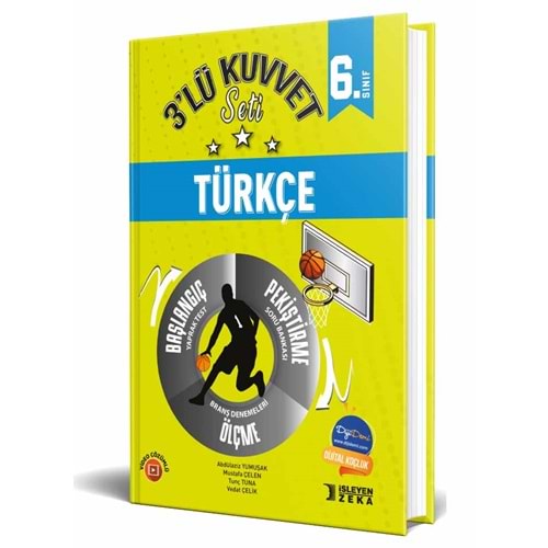 İşleyen Zeka Yayınları 6. Sınıf Türkçe 3 Lü Kuvvet