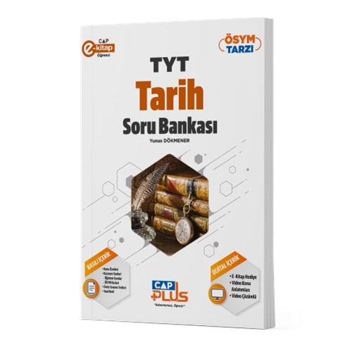 Çap Yayınları TYT Tarih Plus Soru Bankası 2023