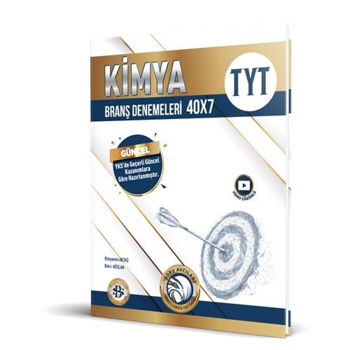 Bilgi Sarmal Yayınları TYT Kimya 40 x 7 Branş Denemeleri 2024