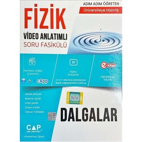 Çap Yayınları Fizik Dalgalar Konu Anlatımlı Soru Bankası