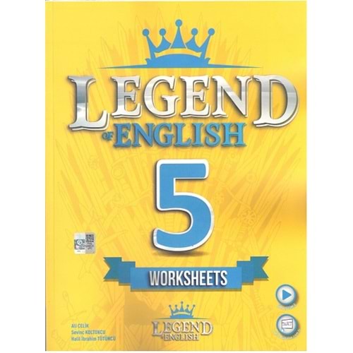 Legend English 5. Sınıf Worksheets Çalışma Kitabı