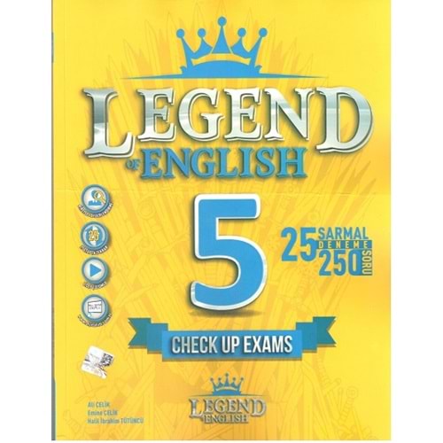 Legend English 5. Sınıf Check Up Exams 25 Sarmal Deneme