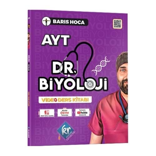 KR Akademi Yayınları Barış Hoca AYT Dr. Biyoloji Video Ders Kitabı