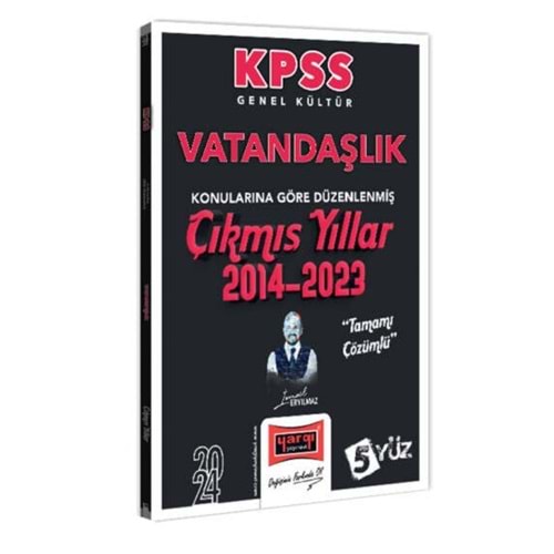 Yargı Yayınları 2024 KPSS Genel Kültür Vatandaşlık Çıkmış Yıllar