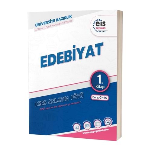 Eis Yayınları YKS Edebiyat DAF Mavi Seri 1. Kitap