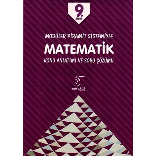 Karekök 9. Sınıf Matematik Modüler Piramit Sistemiyle Konu Anlatımlı