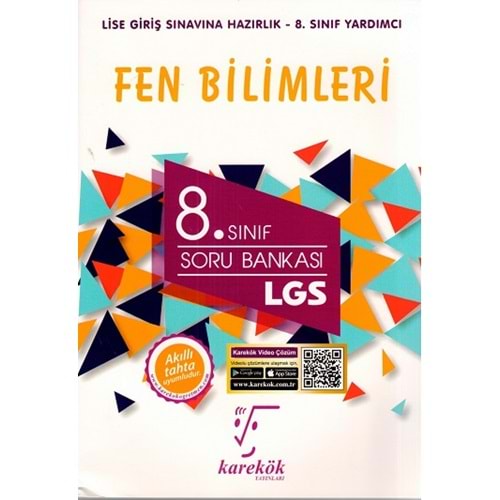 Karekök Yayınları 8. Sınıf LGS Fen Bilimleri Soru Bankası
