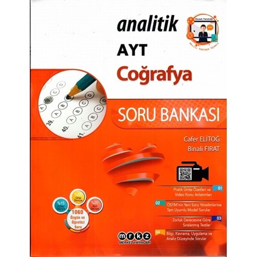Merkez Yayınları AYT Coğrafya Analitik Soru Bankası