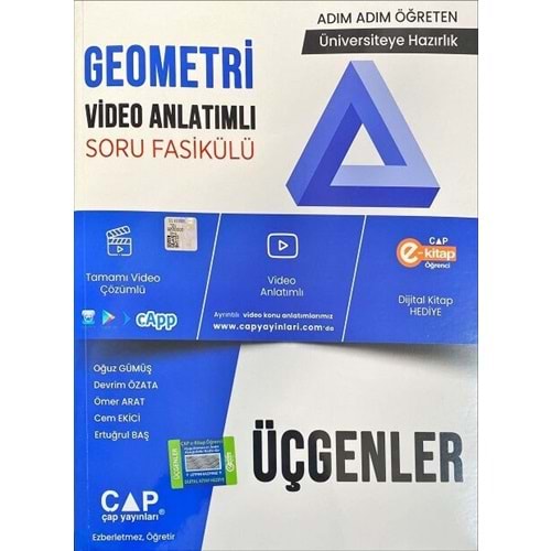 Çap Yayınları Üniversiteye Hazırlık Geometri Üçgenler