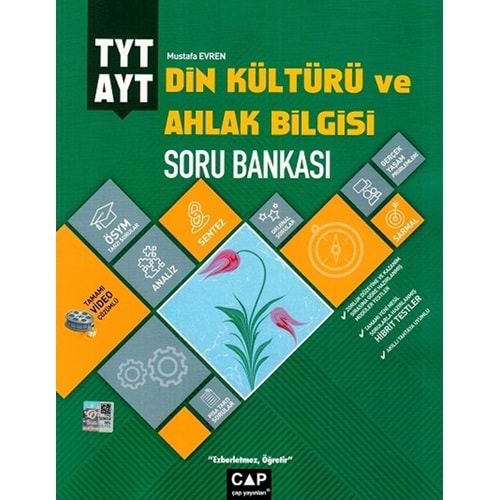 Çap Yayınları TYT AYT Din Kültürü ve Ahlak Bilgisi Soru Bankası