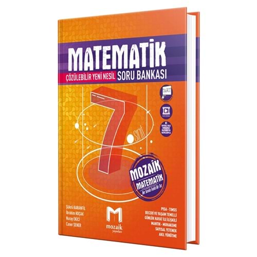 Mozaik Yayınları 7. Sınıf Yeni Nesil Matematik Soru Bankası 2024